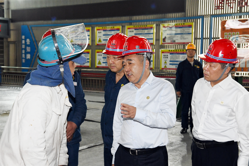 雷宏春到韩城区域单位调研