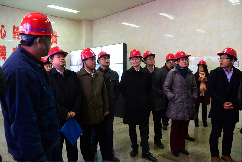 国务院发展研究中心课题组到龙门钢铁参观调研